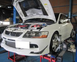 CT9A ランエボ9 アライメント調整