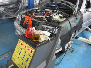 W202 メルセデス ベンツ カーボンクリーン エンジン洗浄