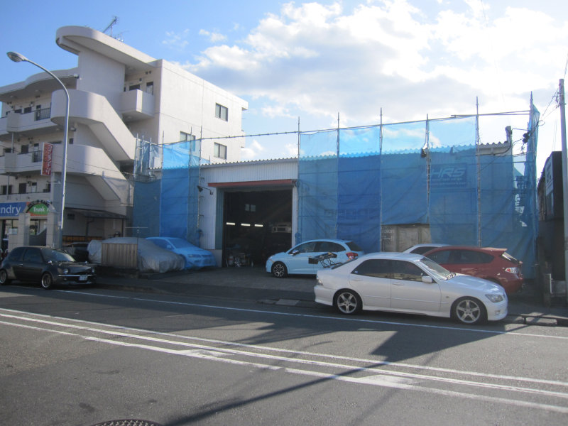 ガレージHRS 外壁塗装