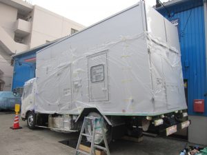 福島原発向け電源車　ジーバート防錆