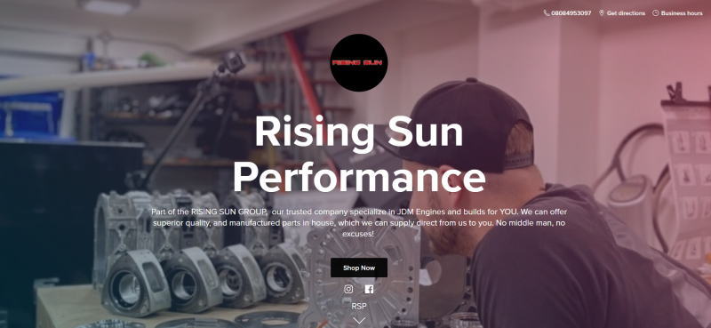 RISING SUN PERFORMANCE COMPANY - Rising Sun Performance Company