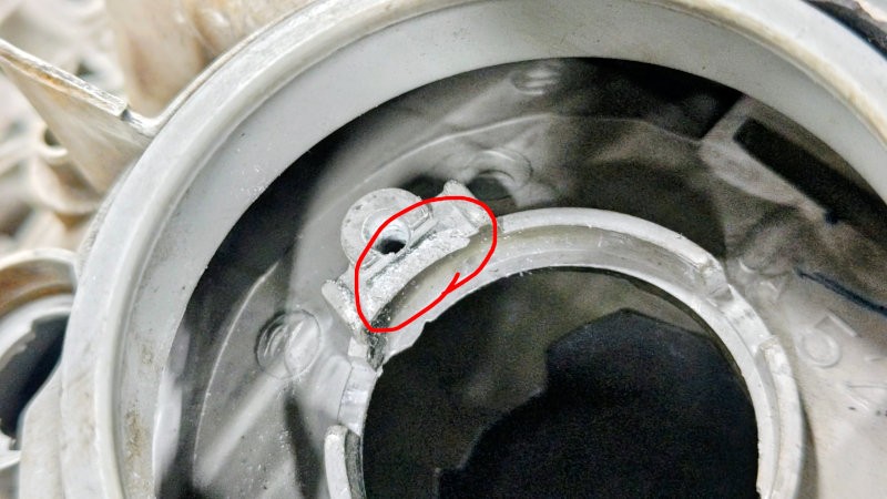 CP9A ランエボ ヘッドライト修理