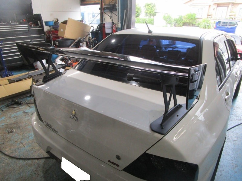 VOLTEX GTウイング装着 & 進化剤プラス