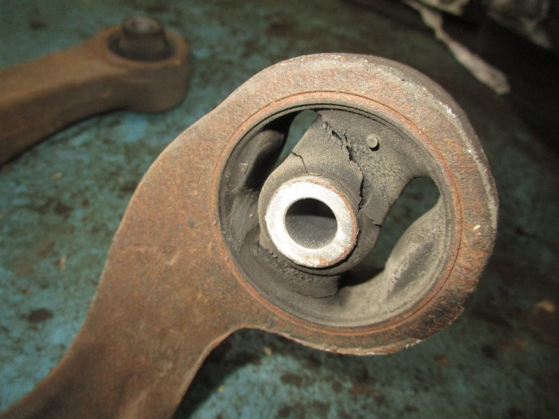 CP9A ランエボ6　リアデフマウント交換