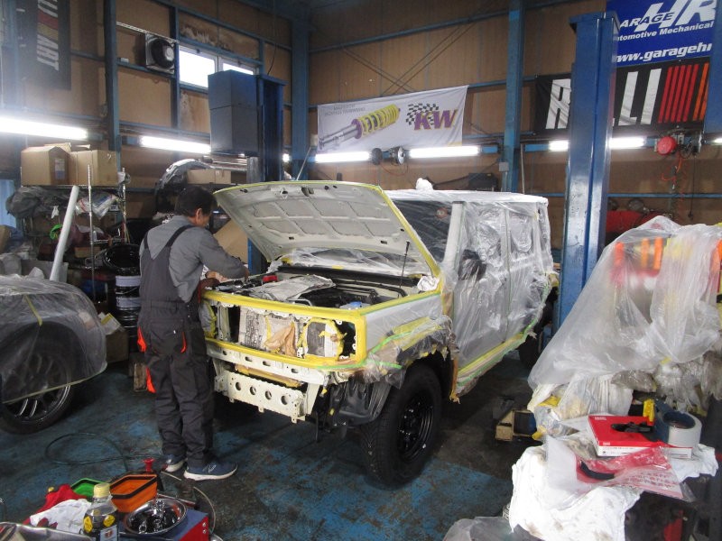 ジムニー ノマド ジーバート防錆