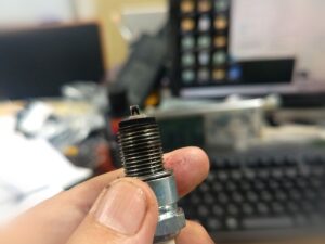 VWティグアンから取り外した点火系のパーツ