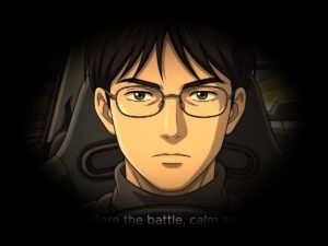 アニメ「最後の走り」HRS側ドライバー──戦いの前、穏やかで揺るぎない表情
