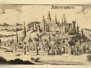 1690年の銅版画に描かれたポラントリュー