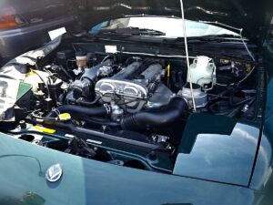 NAロードスターのエンジンルーム